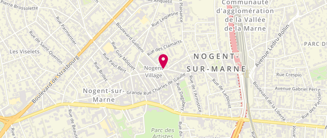 Plan de MARINI-PORTUGAL André, 59 Rue des Heros Nogentais, 94130 Nogent-sur-Marne