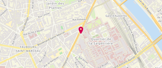 Plan de CONORT Pierre, 83 Boulevard de l'Hopital, 75013 Paris