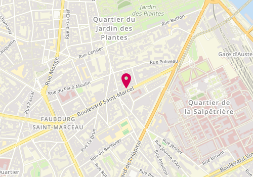 Plan de UZAN Laurent, 38 Boulevard Saint Marcel, 75005 Paris