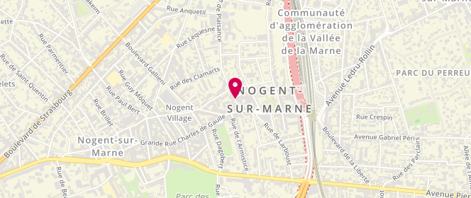 Plan de DAABOUL Jacques, 6 Rue de Plaisance, 94130 Nogent-sur-Marne