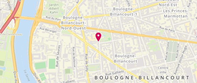 Plan de NOSSINTCHOUK Macha, 30 Ter Rue de l'Ancienne Mairie, 92100 Boulogne-Billancourt
