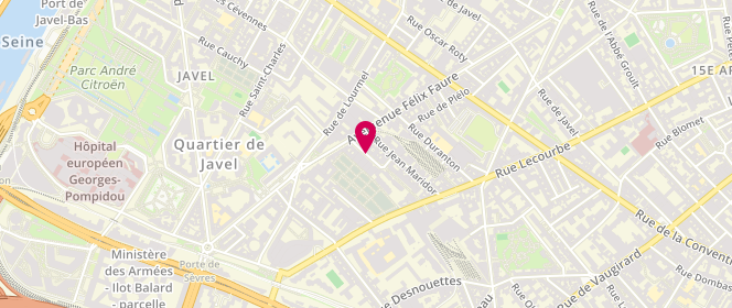 Plan de BAHLOULI Fouad, 80 Rue Felix Faure, 75015 Paris