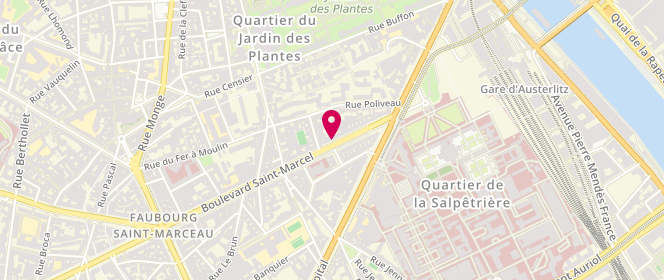 Plan de LE Bret Emmanuel, 28 Boulevard Saint Marcel, 75005 Paris