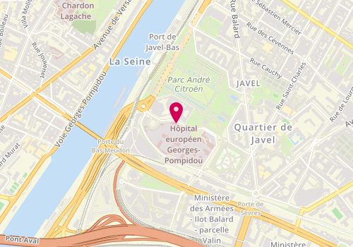 Plan de JEAY Marine, 20 Rue Leblanc, 75015 Paris
