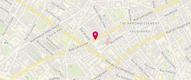 Plan de TAWIL Sophie, 223 Rue Lecourbe, 75015 Paris