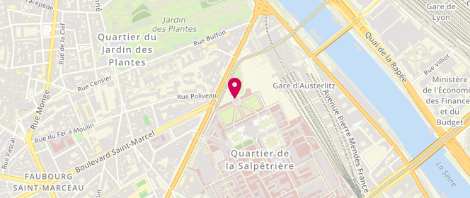 Plan de BUARD Géraldine, 47 Boulevard de l'Hopital, 75013 Paris
