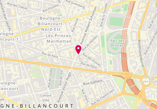 Plan de SZWEBEL Julien-david, 13 Rond Point Andre Malraux, 92100 Boulogne-Billancourt