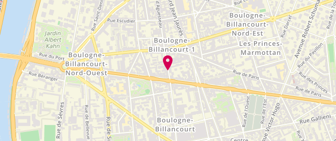 Plan de GELWANE Georges, 79 Rue d'Aguesseau, 92100 Boulogne-Billancourt