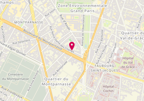 Plan de THEUIL Benoît, 119 Rue Notre Dame des Champs, 75006 Paris