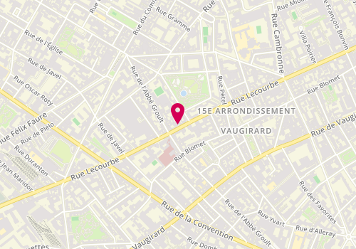 Plan de BUTEL Thibault, 192 Rue Lecourbe, 75015 Paris