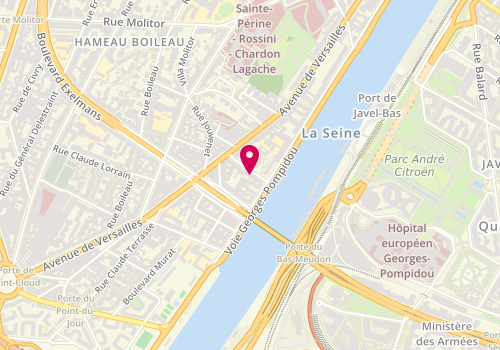 Plan de LEGLISE Michel, 9 Rue Van Loo, 75016 Paris