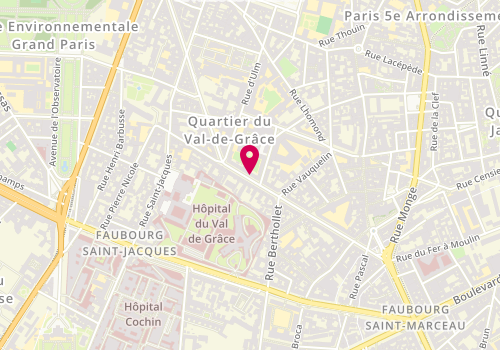 Plan de VALIN Gilles, 82 Rue Claude Bernard, 75005 Paris