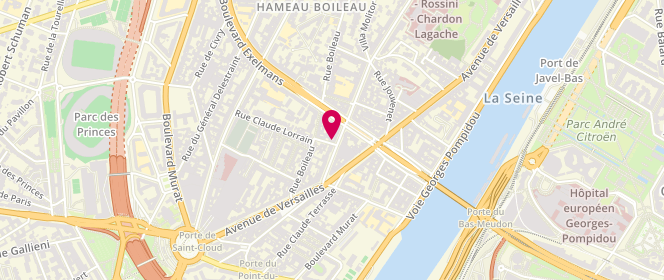 Plan de MANSOUR Violette, 2 Rue Charles Marie Widor, 75016 Paris