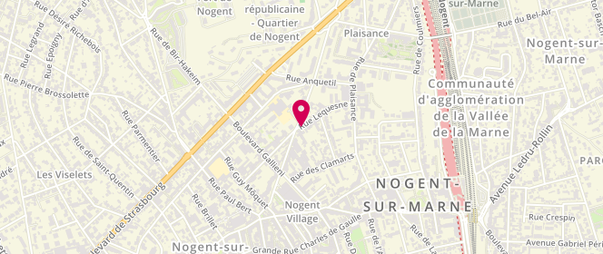 Plan de FARDET Laurence, 38 Rue Lequesne, 94130 Nogent-sur-Marne