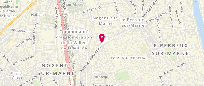 Plan de LAMZALAH Abdessamade, 39 -41 Avenue Ledru Rollin, 94170 Le Perreux-sur-Marne