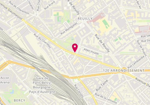 Plan de REVOL Christian, 159 Avenue Daumesnil, 75012 Paris