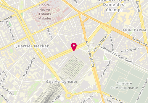 Plan de RAJCHLES Stéphane, 17 Boulevard de Vaugirard, 75015 Paris