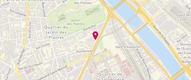 Plan de AGBOKOU Catherine, 24 Boulevard de l'Hopital, 75005 Paris