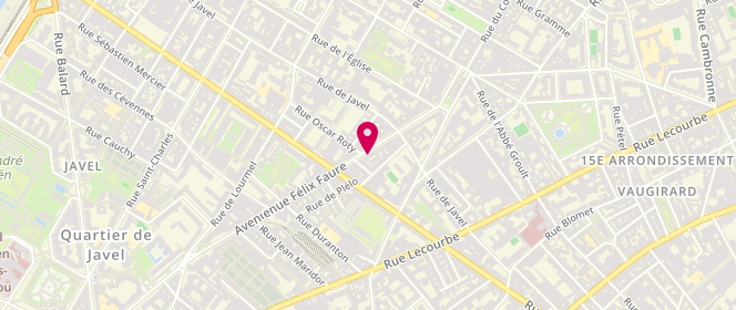 Plan de SEBBAH André Prosper, 31 Avenue Félix Faure, 75015 Paris