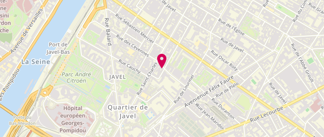 Plan de AZOULAY Camille, 66 Rue des Cevennes, 75015 Paris