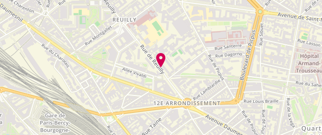 Plan de VANPOPERINGHE Nicolas, 115 Rue de Reuilly, 75012 Paris