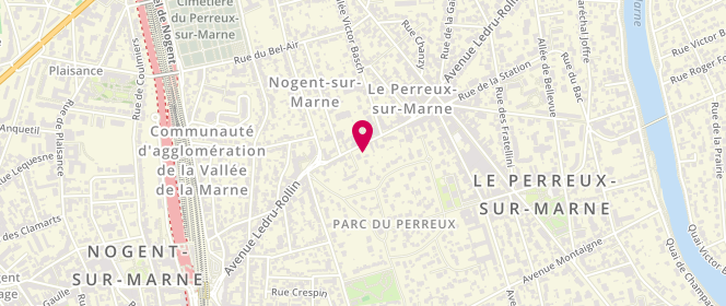 Plan de LEROY Martine, 56 Bis Avenue Ledru Rollin, 94170 Le Perreux-sur-Marne