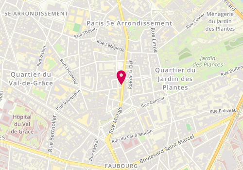 Plan de SARFATY Jacques, 86 Rue Monge, 75005 Paris