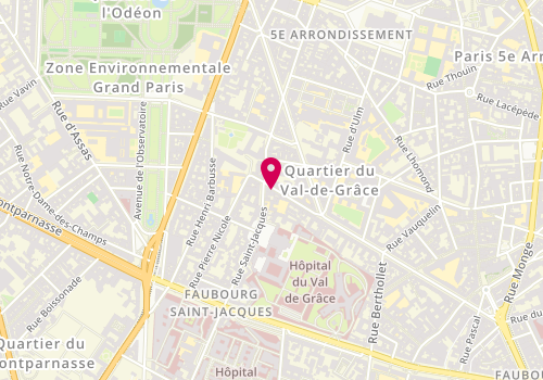 Plan de CHABBAL Jean, 19 Rue des Feuillantines, 75005 Paris