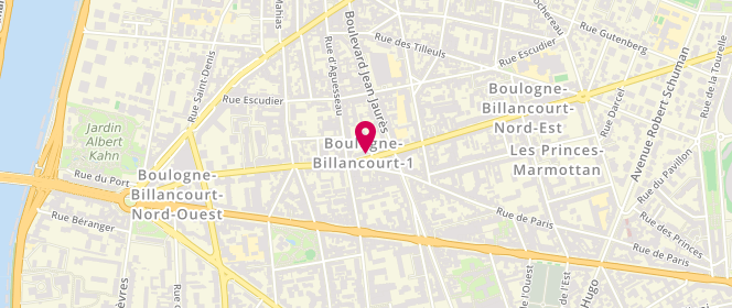 Plan de LEININGER Patrice, 146 Rue du Chateau, 92100 Boulogne-Billancourt