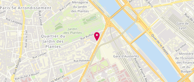 Plan de SABOURET Pierre, 14 Bis Boulevard de l'Hopital, 75005 Paris