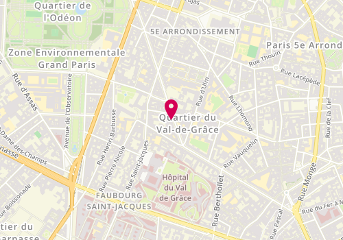Plan de PETIT Erick, 60 Rue Gay Lussac, 75005 Paris
