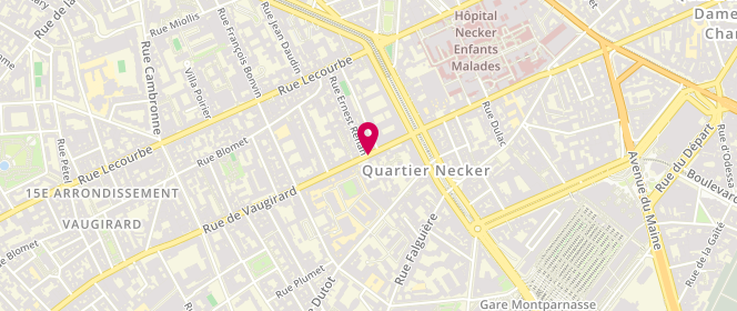 Plan de CHAMPIER Gilles, 199 Rue de Vaugirard, 75015 Paris