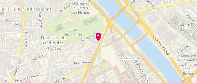 Plan de TRIBOUT Laurent, 14 Boulevard de l'Hopital, 75005 Paris