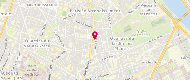 Plan de DEJOURS Christophe, 39 Rue de la Clef, 75005 Paris