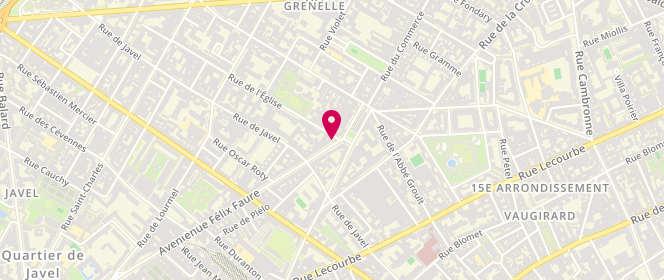 Plan de CHOUAID MANIATIS Bel, 2 Avenue Felix Faure, 75015 Paris