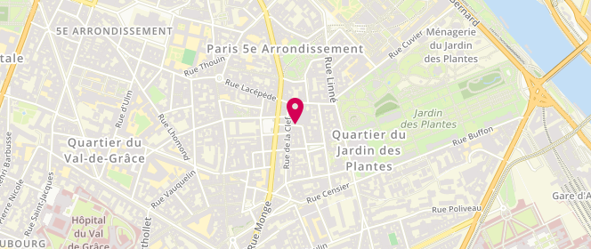 Plan de BOTBOL Michel, 20 Rue Larrey, 75005 Paris