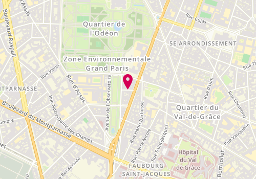 Plan de ROUDIER Jean, 4 Rue Herschel, 75006 Paris