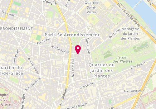 Plan de NOBILLOT Rémi, 11 Rue Lacépède, 75005 Paris