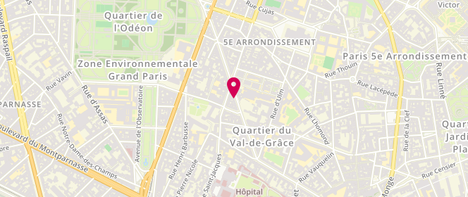 Plan de BROQUET Philippe, 40 Rue Gay Lussac, 75005 Paris