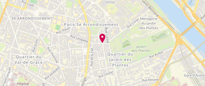 Plan de DUFOUR Thierry, 6 Rue Lacépède, 75005 Paris