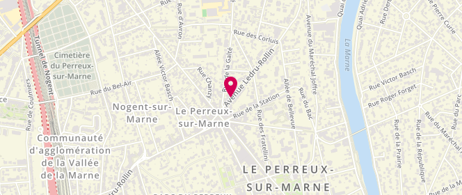 Plan de BARONI Didier, 83 Avenue Ledru Rollin, 94170 Le Perreux-sur-Marne