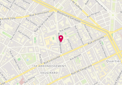 Plan de JACQ Frédéric, 59 Rue Cambronne, 75015 Paris