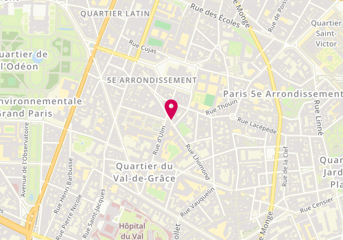 Plan de VABRE Laurent, 7 Rue Lhomond, 75005 Paris