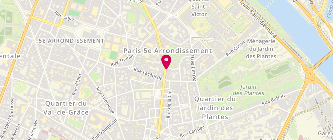 Plan de FRON Bruno, 59 Rue Monge, 75005 Paris