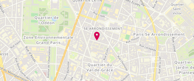 Plan de ARVIEU Robin, 18 Rue Pierre et Marie Curie, 75005 Paris