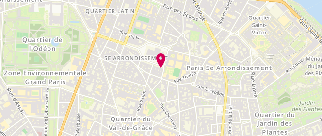 Plan de BASLI-LAROCHE Eleni, 1 Place du Panthéon, 75005 Paris