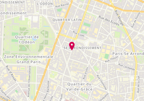 Plan de VASSEUR Philippe, 171 Rue Saint Jacques, 75005 Paris