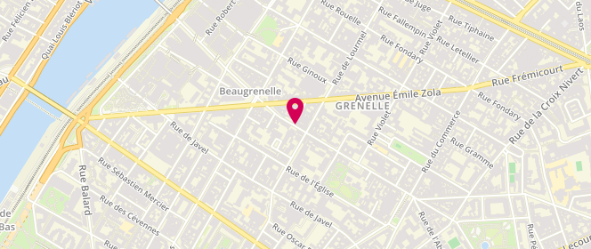Plan de ABBES Leïla, 45 Rue des Entrepreneurs, 75015 Paris