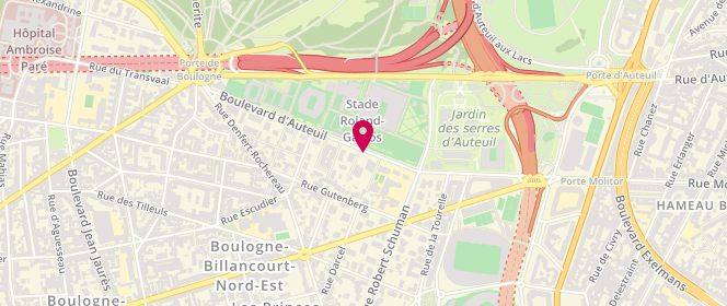 Plan de BASSOT Phi-Hung, 25 Bis Boulevard d'Auteuil, 92100 Boulogne-Billancourt