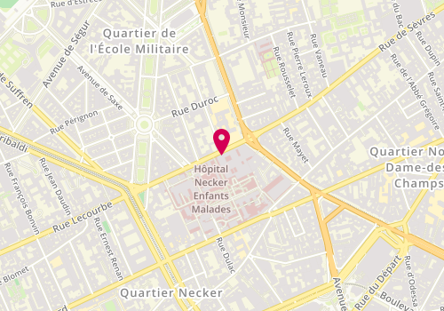 Plan de REICHERT Guillaume, 149 Rue de Sevres, 75015 Paris